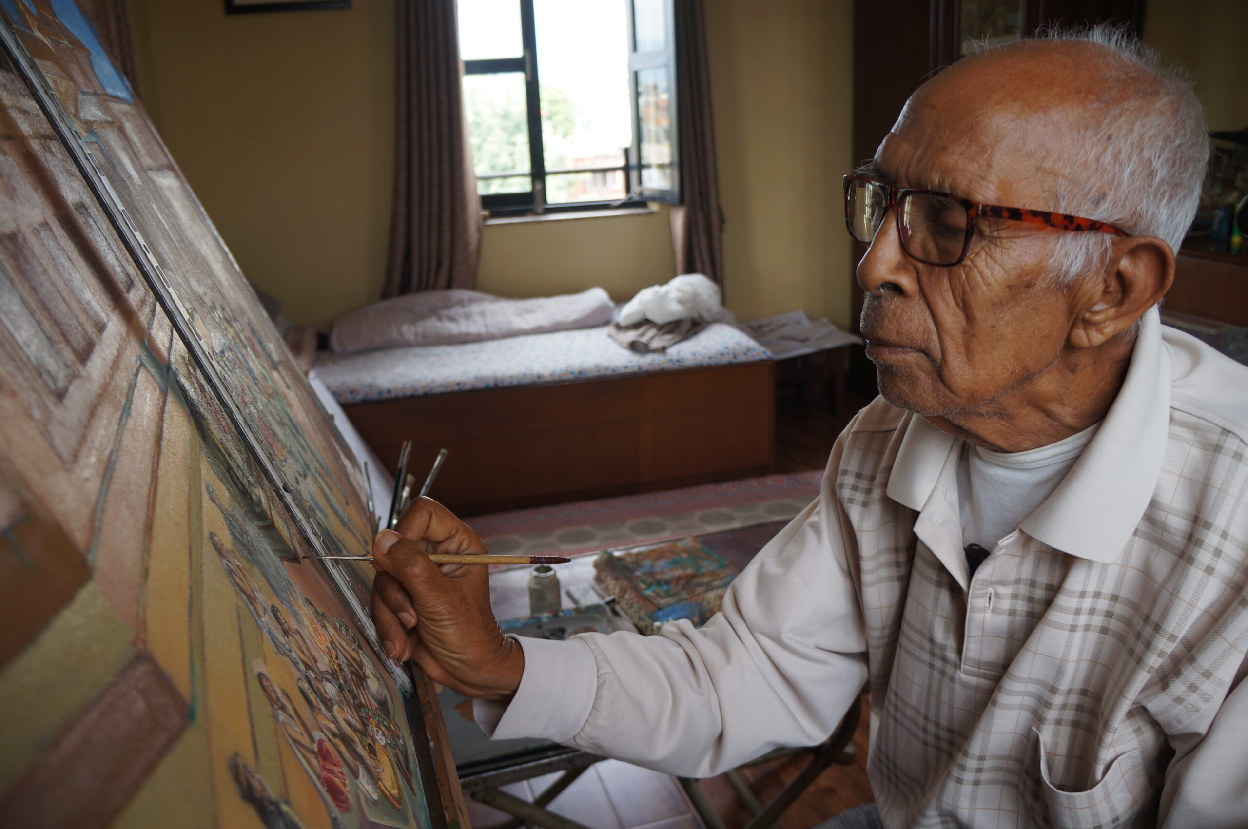Nepal Paintings Paintings By Acclaimed Nepali Artist Hari Prasad Sharma
